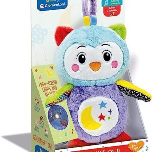 First Month Owl Night Light Plush - Baby Sleep Aid